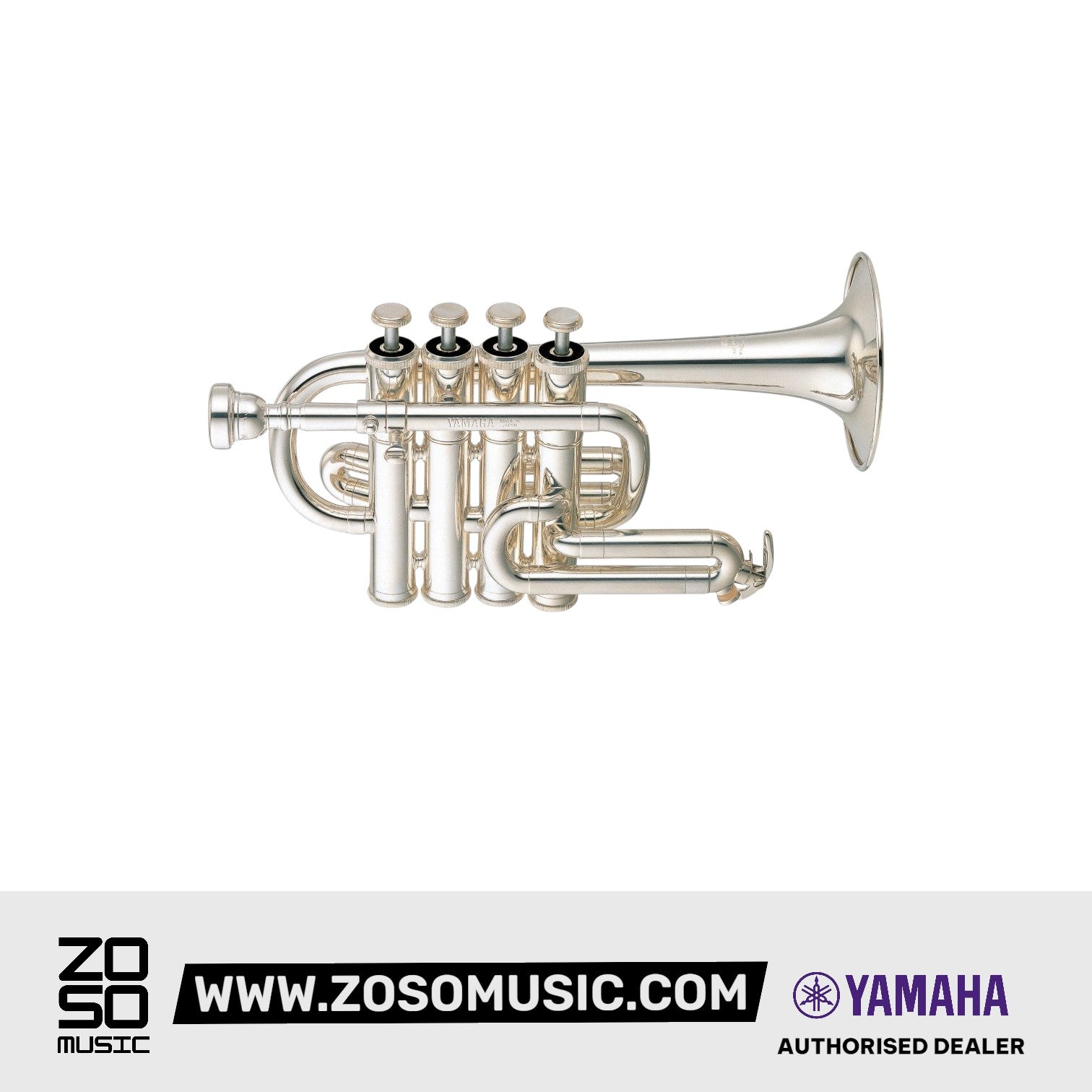 Yamaha YTR-6810S 4 Valve Bb/A Professional Piccolo Trumpet | Zoso Music Sdn Bhd