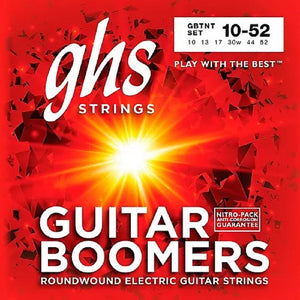 GHS GBTNT Boomers Electric Guitar Strings - Thin Thick Gauge (010-052) |  GHS |  STRINGS-ELECTRIC GUITAR |  Zoso Music