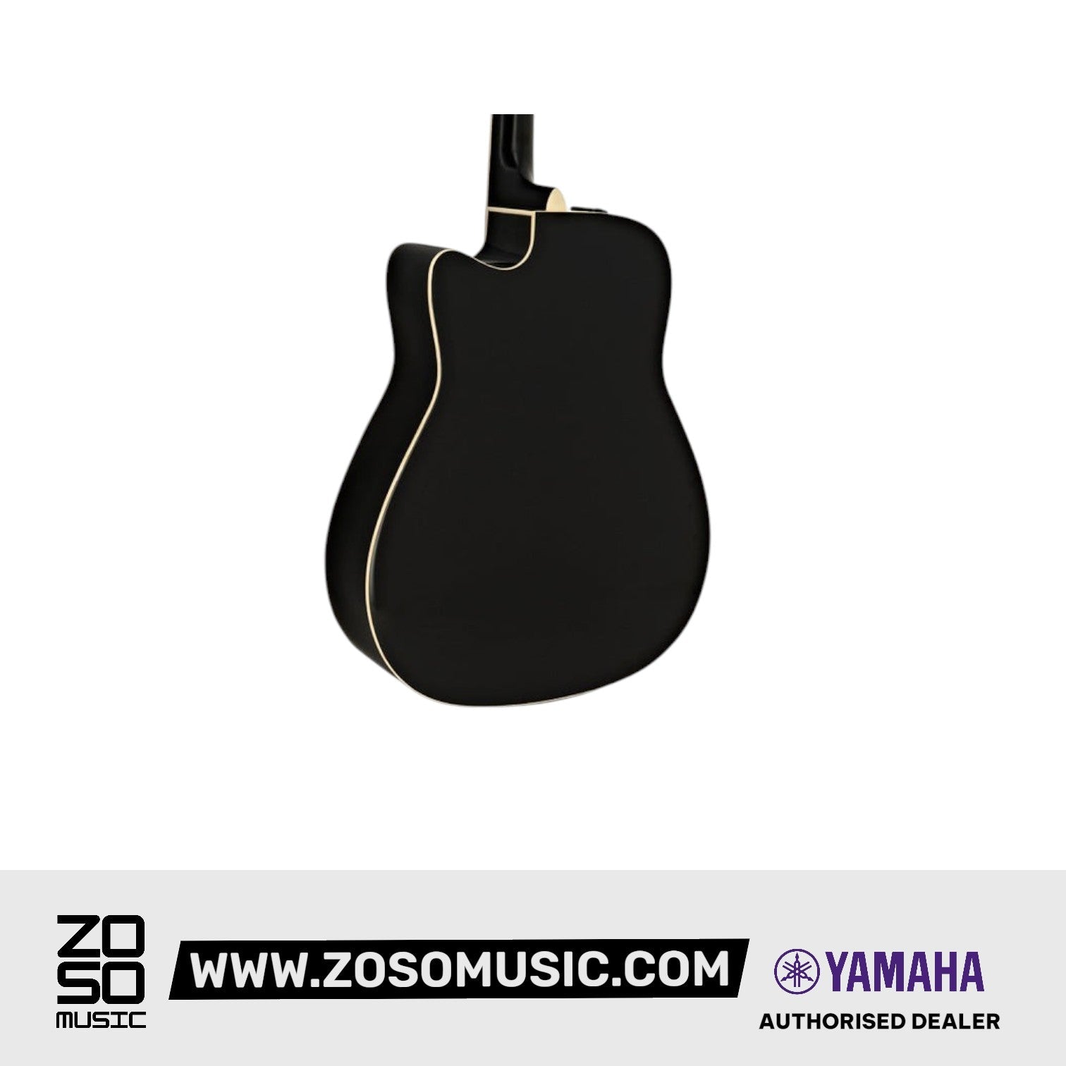 Yamaha FGX830C 41" Dreadnought Solid Spruce Acoustic Electric Guitar With Pickup Black |  YAMAHA MUSIC |  ACOUSTIC GUITAR |  Zoso Music
