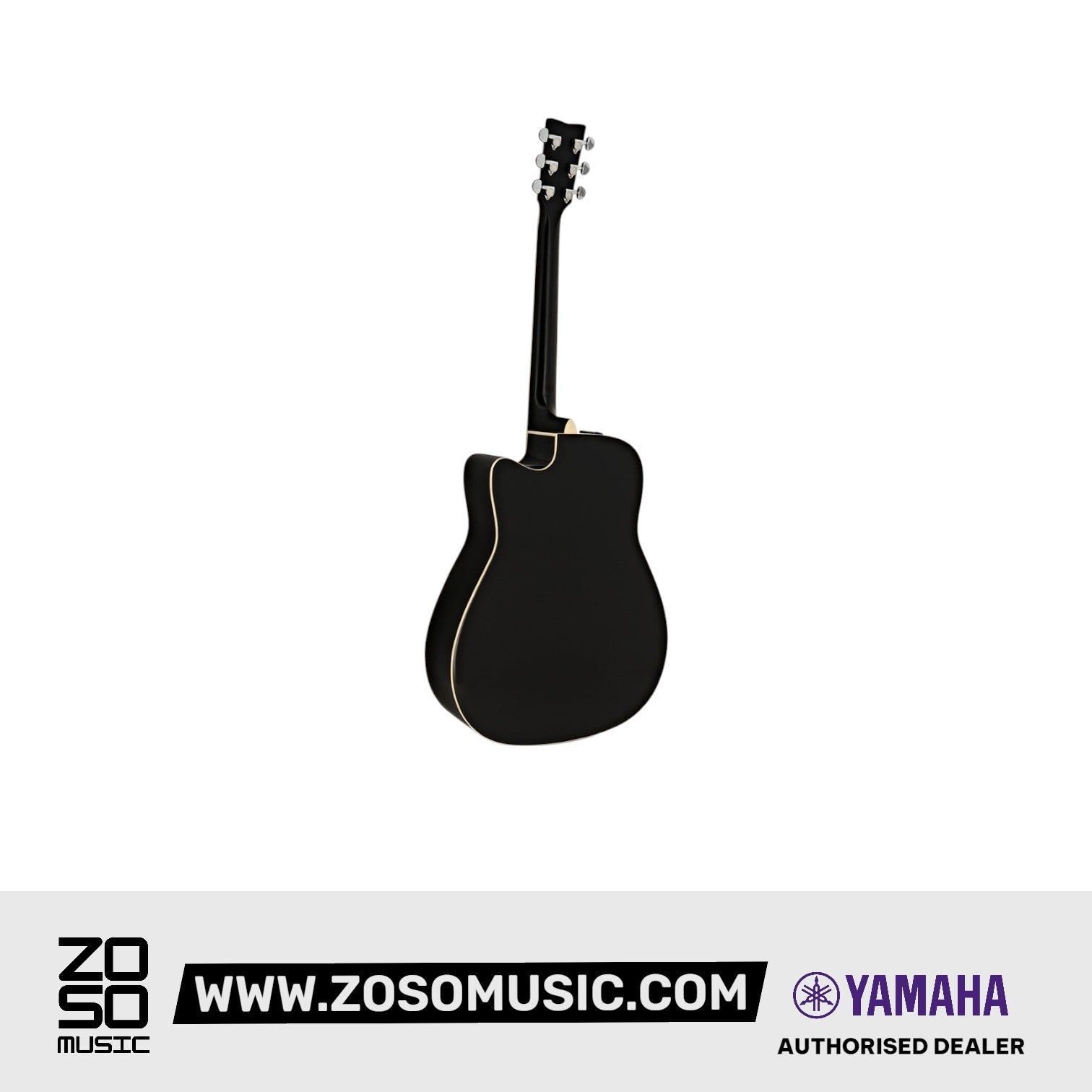 Yamaha FGX830C 41" Dreadnought Solid Spruce Acoustic Electric Guitar With Pickup Black |  YAMAHA MUSIC |  ACOUSTIC GUITAR |  Zoso Music