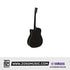 Yamaha FGX830C 41" Dreadnought Solid Spruce Acoustic Electric Guitar With Pickup Black |  YAMAHA MUSIC |  ACOUSTIC GUITAR |  Zoso Music