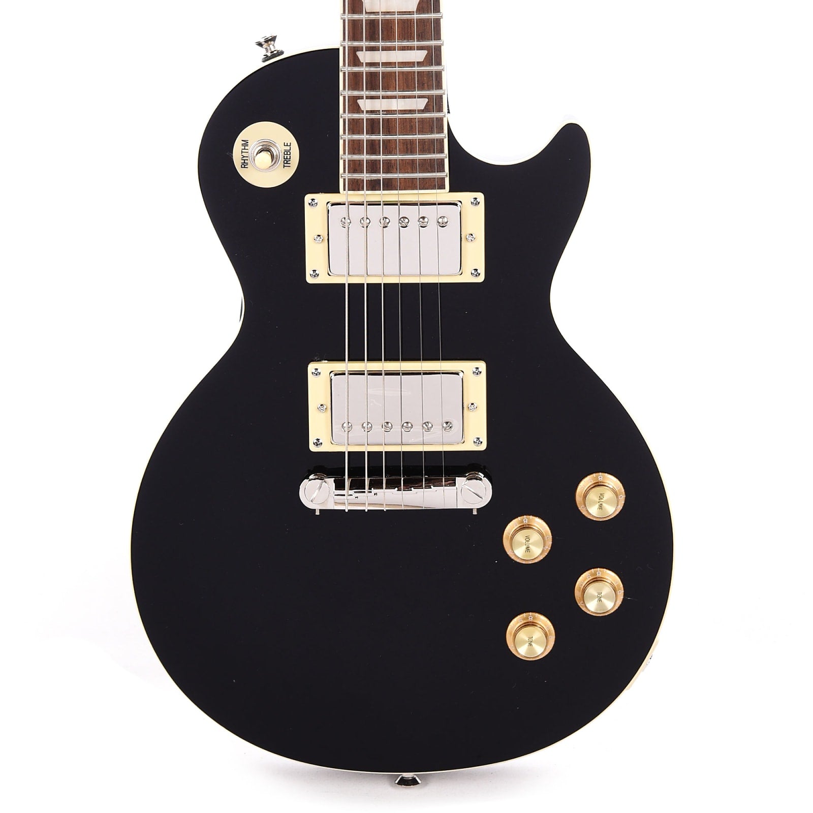 Best Electric Guitar for Kids Epiphone Power Players Les Paul Electric Guitar - Dark Matter Ebony (Gig Bag, Cable, Picks Included) | Zoso Music Sdn Bhd