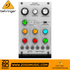 Zoso Music Behringer 1006 Filtamp Eurorack module with silver faceplate, knobs, and patch points for VCF and VCA control.