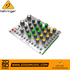 Zoso Music Behringer 1027 8-step Eurorack sequencer module with brushed metal panel and colorful control knobs.