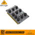 Zoso Music Behringer 172 Eurorack module featuring phase shifter, delay, and LFO controls on a grey panel.