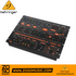 Zoso Music Behringer 2600 semi-modular analog synthesizer with black metal chassis, orange labels, and many faders