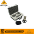 Zoso Music Behringer B1 condenser microphone with shock mount, windscreen, and protective aluminium transport case.