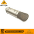 Zoso Music Behringer B1 large diaphragm condenser microphone in satin nickel finish with switchable -10dB attenuator