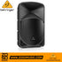 Zoso Music Behringer B12X 1000-watt 12-inch powered loudspeaker with black grille and durable trapezoidal enclosure.