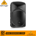 Zoso Music Behringer B12X 1000W 12-inch powered PA speaker with black grille and durable trapezoidal enclosure.