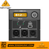 Zoso Music Behringer B12X powered speaker rear control panel with digital mixer, Bluetooth, and input ports.
