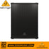 Zoso Music Behringer B1500XP active 3000-watt PA subwoofer with a 15-inch Turbosound speaker and black metal grille.