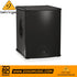 Zoso Music Behringer B1500XP active 3000-watt PA subwoofer with a 15-inch Turbosound speaker and black metal grille.