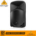 Zoso Music Behringer B15X 1000 watt 15-inch powered loudspeaker with black grille and durable trapezoidal enclosure