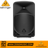 Behringer B15X 1000W 15-inch powered PA speaker from Zoso Music, featuring a black trapezoidal enclosure.