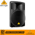 Zoso Music Behringer B215D 550-watt active 2-way PA speaker with 15-inch woofer and black cabinet design