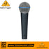 Zoso Music Behringer BA85A dynamic super cardioid microphone with a silver mesh grille and black handle.