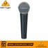 Zoso Music Behringer BA85A dynamic super cardioid microphone with a silver mesh grille and black handle.