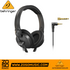 Zoso Music Behringer BH30 black closed-back DJ headphones with adjustable headband and gold-plated adapter