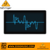 Zoso Music Behringer Brains Eurorack module OLED display showing a blue digital waveform on a black background