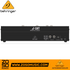 Zoso Music Behringer CAT duophonic analog synthesizer module rear panel with MIDI, audio outputs, and power input.
