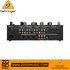 Rear panel of the Zoso Music Behringer DDM4000 5-channel digital DJ mixer showing various audio and MIDI inputs