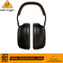 Zoso Music Behringer DH100 professional closed-back drummer headphones in black with brown accents and padded headband