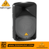 Zoso Music Behringer Eurolive B115D 15-inch powered PA speaker with black trapezoidal enclosure and metal grille