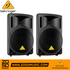 Zoso Music Behringer Eurolive B212D 550W 12-inch powered PA speakers in a black molded plastic enclosure.