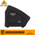 Zoso Music Behringer Eurolive F1320D powered stage monitor side view showing power input and switch