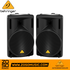 Zoso Music Behringer Eurolive B215XL 1000-watt 15-inch passive PA speakers in black with protective metal grilles