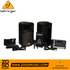 Zoso Music Behringer Europort EPS500MP3 portable PA system with two speakers, detachable mixer, and microphone.