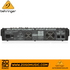 Zoso Music Behringer Europower PMP6000 16-channel powered mixer rear panel showing power and output connections
