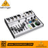 Zoso Music Behringer FLOW 8 digital mixer with 8 inputs, faders, and Bluetooth connectivity for live sound mixing.