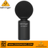 Zoso Music Behringer GO VIDEO KIT black condenser microphone with foam windscreen for professional video production