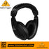 Zoso Music Behringer HPM1000 black closed-back studio headphones with comfortable headband and oval ear cups