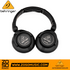 Zoso Music Behringer HPX6000 black closed-back DJ headphones with adjustable headband and swiveling earcups