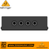 Zoso Music Behringer MicroHD HD400 2-channel hum destroyer and direct box with four 1/4 inch TRS audio connections
