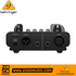 Zoso Music Behringer MIC300 vacuum tube preamplifier rear panel showing XLR and TRS input and output connections
