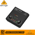 Zoso Music Behringer MIC300 vacuum tube preamplifier with LED level meter, gain and output knobs in a black chassis.