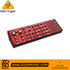 Zoso Music Behringer NEUTRON semi-modular analog synthesizer in red with patch points and control knobs