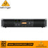 Zoso Music Behringer NX3000D 2-channel power amplifier with front-panel DSP controls and LED metering