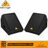 Zoso Music Behringer VS1220F 600-watt passive floor wedge monitors with 12-inch drivers and rugged steel grilles.