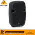 Zoso Music Behringer PK108 350-watt 8-inch passive PA speaker with black grille and durable compact housing.