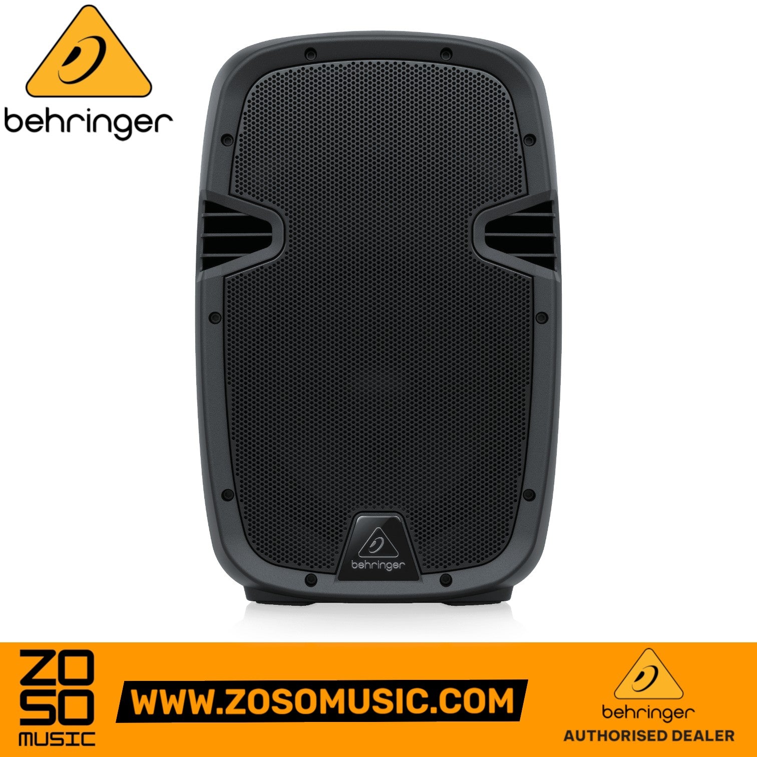 Zoso Music Behringer PK110 10-inch passive PA speaker with black grille and durable housing for professional sound
