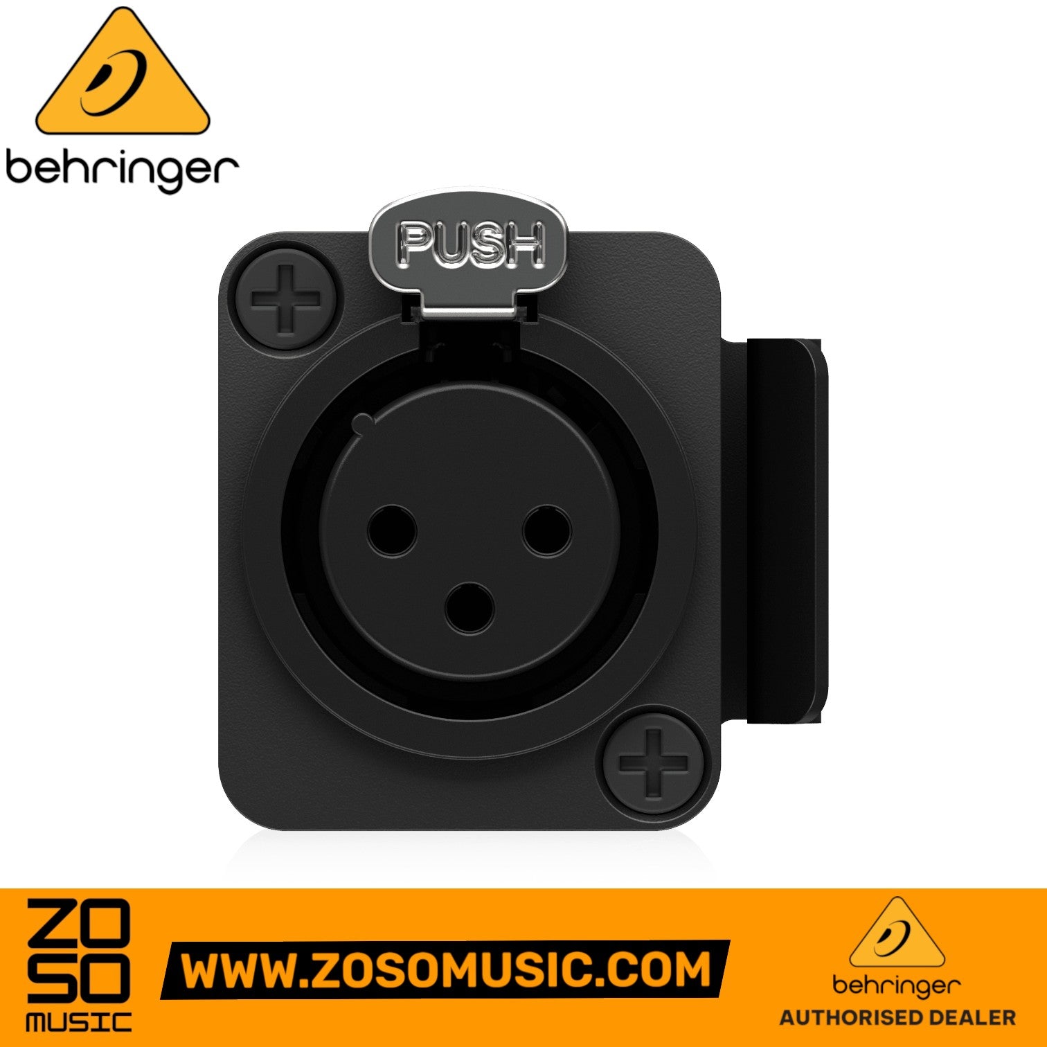 Zoso Music Behringer Powerplay PM1 personal in-ear monitor beltpack with locking XLR input and metal chassis