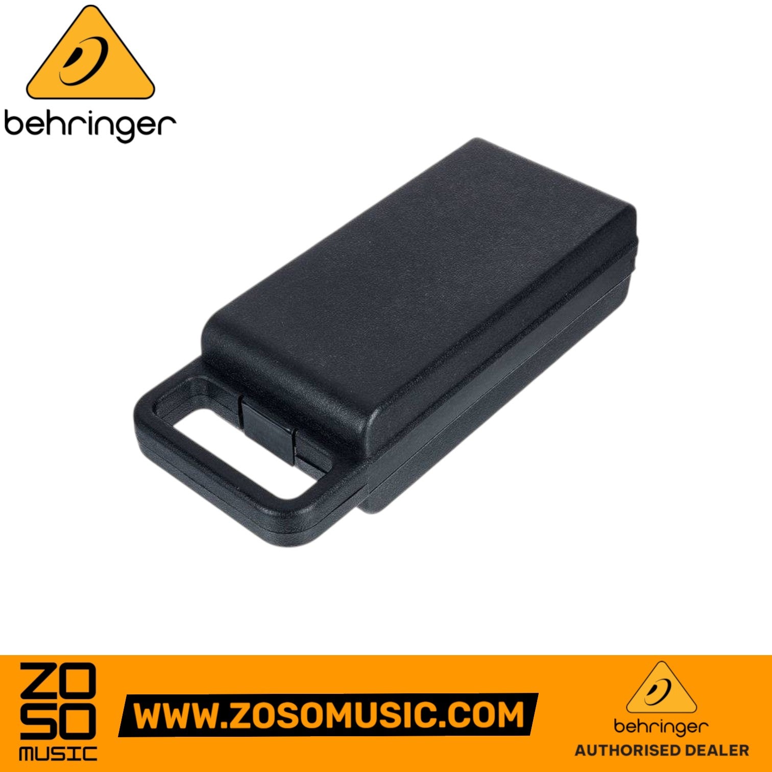 Zoso Music Behringer SB78A condenser microphone black protective carrying case for studio recording equipment