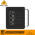 Zoso Music Behringer SD16 digital stage box side panel with USB, AES50 ports, and output selection switch