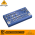Zoso Music Behringer TD-3-BU blue analog bass line synthesizer with 16-step sequencer and distortion controls