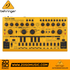 Zoso Music Behringer TD-3-MO-AM yellow analog bass synthesizer with knobs, sequencer buttons, and modded controls.